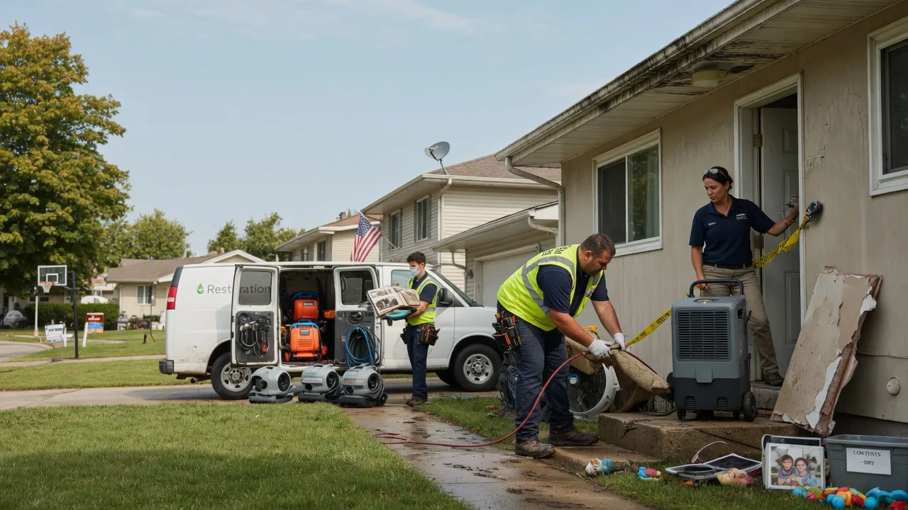Water Damage Restoration in Edenville, MI near me